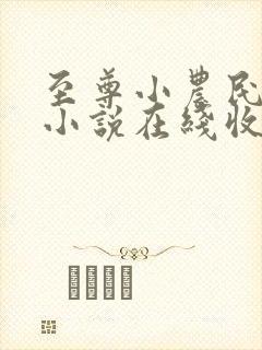 至尊小农民有声小说在线收听