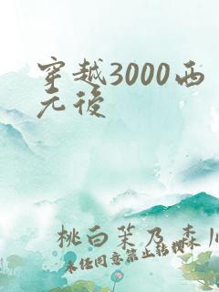 穿越3000西元后