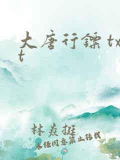 大唐行镖 txt
