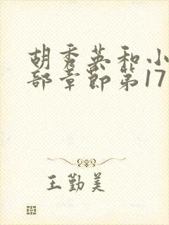 胡秀英和小雷全部章节第17部