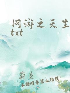 网游之天生废物txt