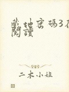 藏地密码3在线阅读