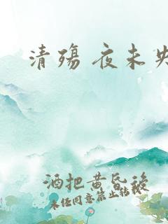 清殇 夜未央