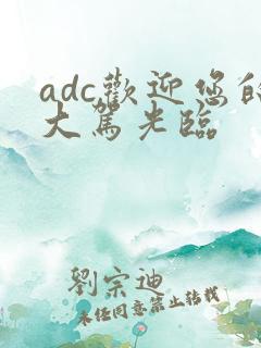 adc欢迎您的大驾光临