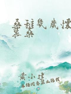 桑稚几岁怀了段慕桑