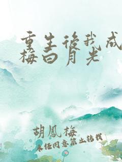 重生后我成了青梅白月光