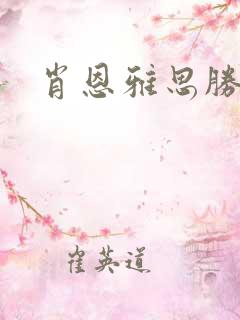 肖恩雅思胜经