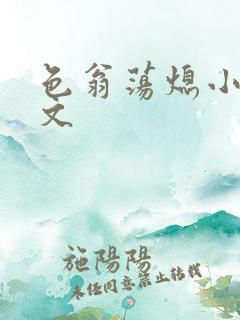 色翁荡熄小说全文