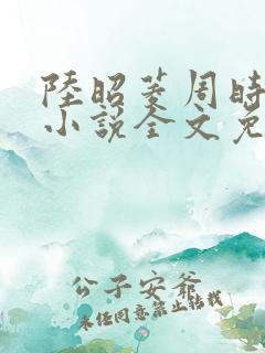 陆昭菱周时阅的小说全文免费阅读