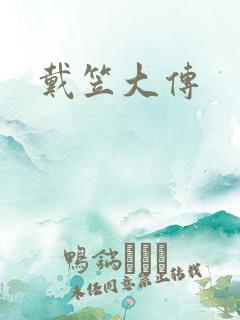 戴笠大传