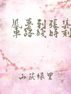 凤台到张集公交车路线时刻表
