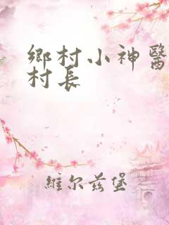 乡村小神医 小村长