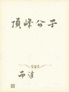 顶峰公子