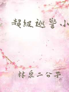 超级巡警小说