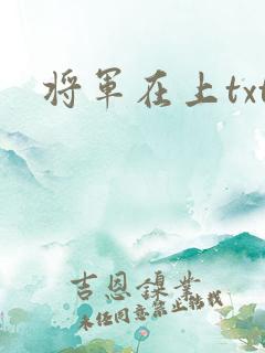 将军在上txt