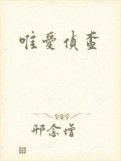 唯爱侦查