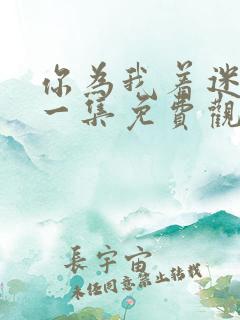 你为我着迷最新一集免费观看