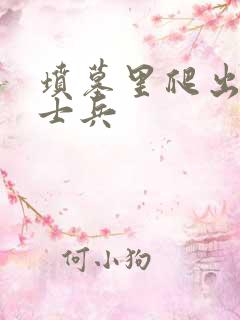 坟墓里爬出来的士兵
