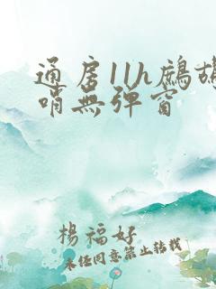 通房11h鹧鸪哨无弹窗