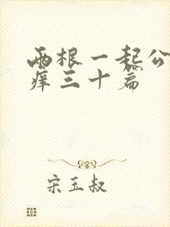 两根一起公憩止痒三十篇