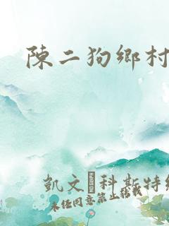 陈二狗乡村野事