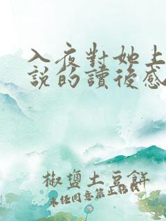 入夜对她上瘾小说的读后感