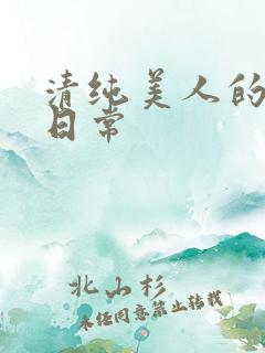 清纯美人的抹布日常