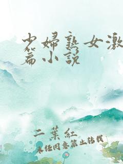 少妇熟女激情短篇小说