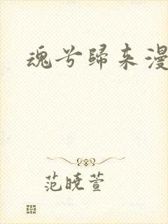 魂兮归来漫蒹葭