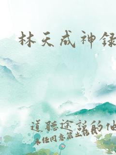 林天成神录