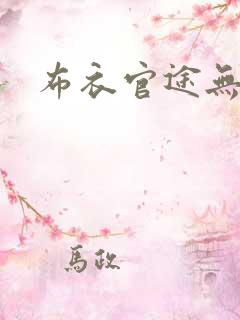 布衣官途无弹窗