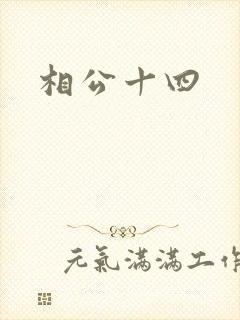 相公十四