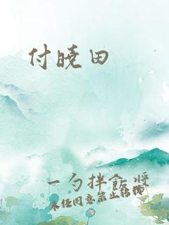 付晓田
