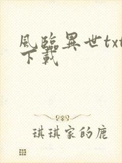 风临异世txt下载