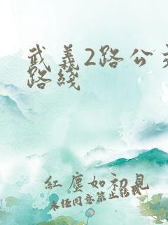 武义2路公交车路线