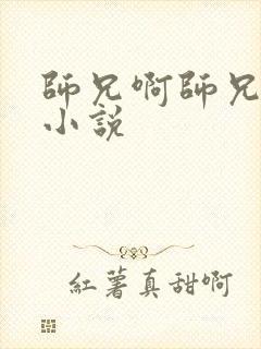 师兄啊师兄原著小说