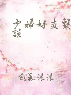 少妇好爽系列小说