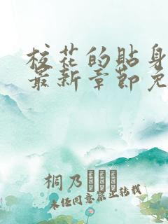 校花的贴身高手最新章节免费听书