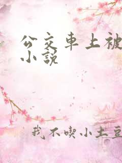 公交车上被摸了小说