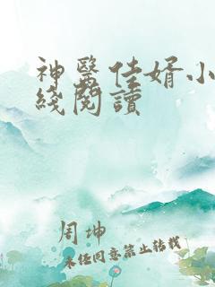 神医佳婿小说在线阅读