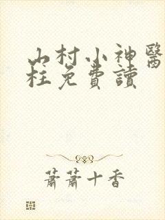 山村小神医王铁柱免费读