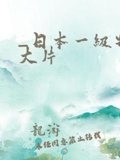 _日本一级特黄大片