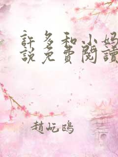 许多和小妈的小说免费阅读全文