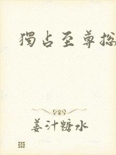独占至尊总裁