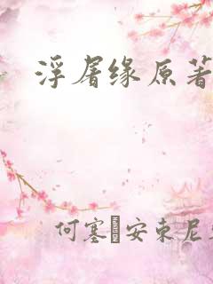 浮屠缘原著小说