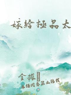 嫁给极品太子