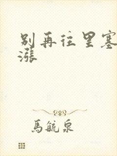别再往里塞了好涨