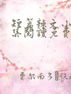 短篇辣文小说全集阅读免费