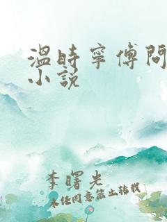 温时宁傅问舟的小说
