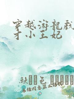 穿越游龙戏凤天才小王妃